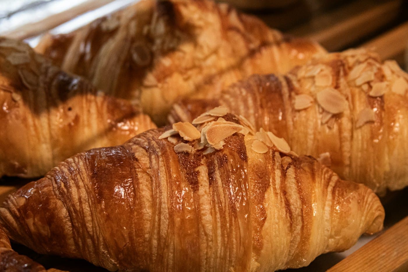 Pandan croissant